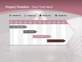 Fur Women Suit PowerPoint Template