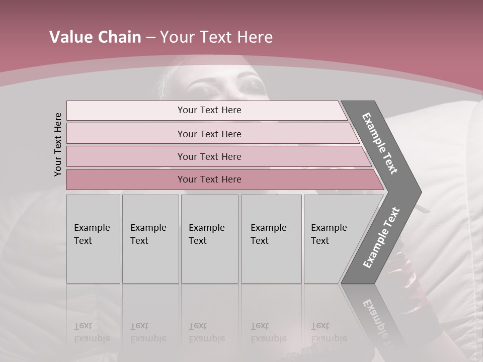 Fur Women Suit PowerPoint Template