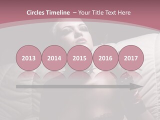 Fur Women Suit PowerPoint Template