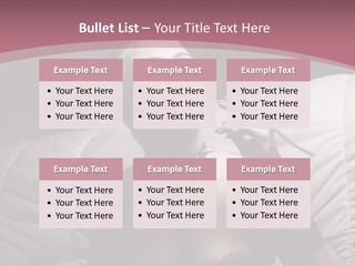Fur Women Suit PowerPoint Template