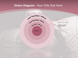 Fur Women Suit PowerPoint Template