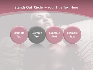 Fur Women Suit PowerPoint Template