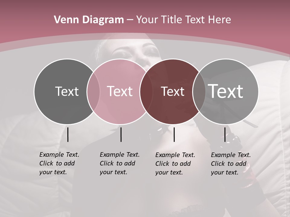 Fur Women Suit PowerPoint Template