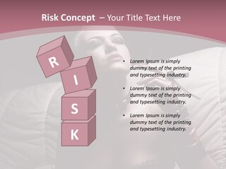 Fur Women Suit PowerPoint Template