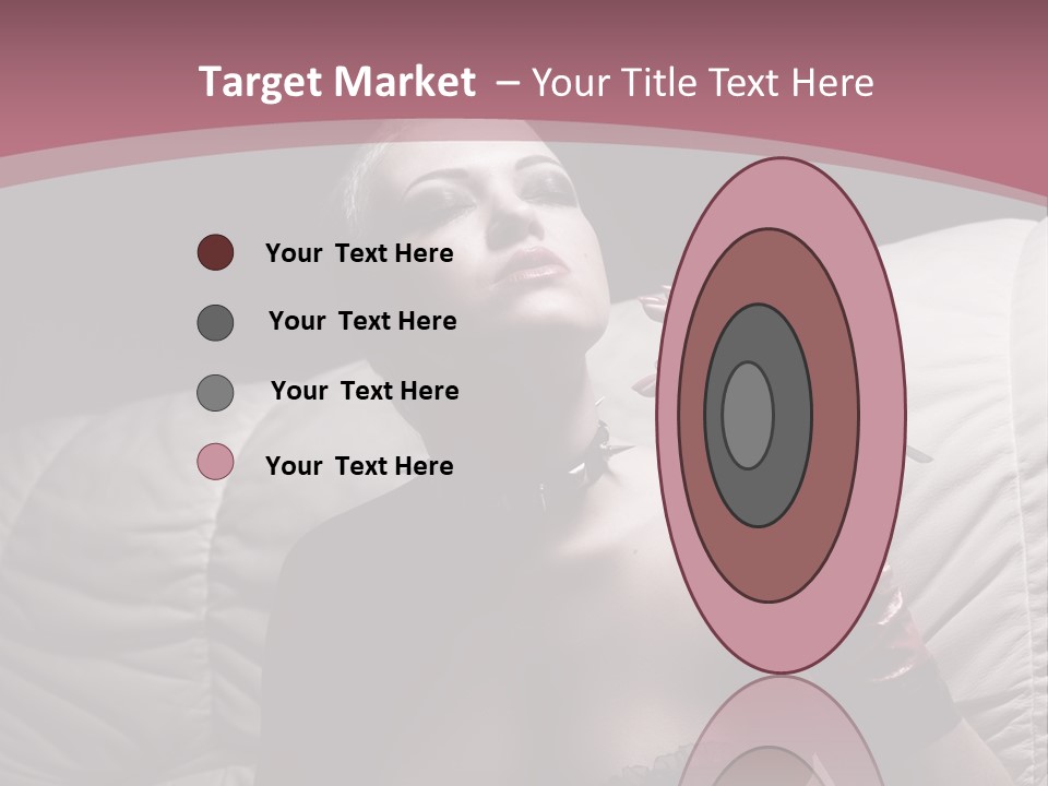 Fur Women Suit PowerPoint Template