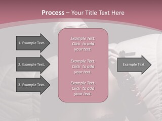 Fur Women Suit PowerPoint Template