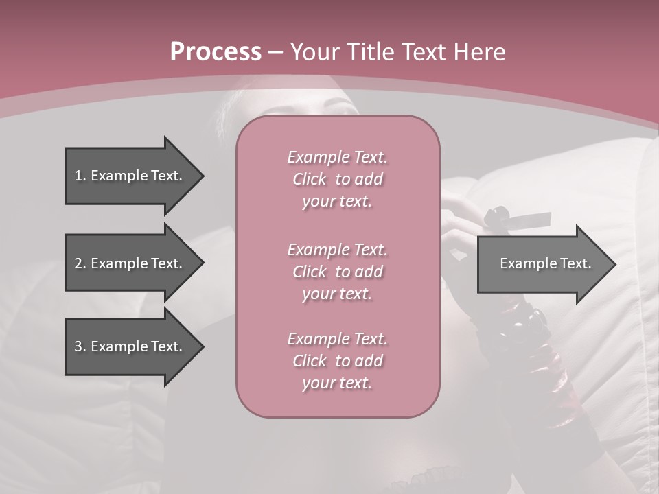 Fur Women Suit PowerPoint Template