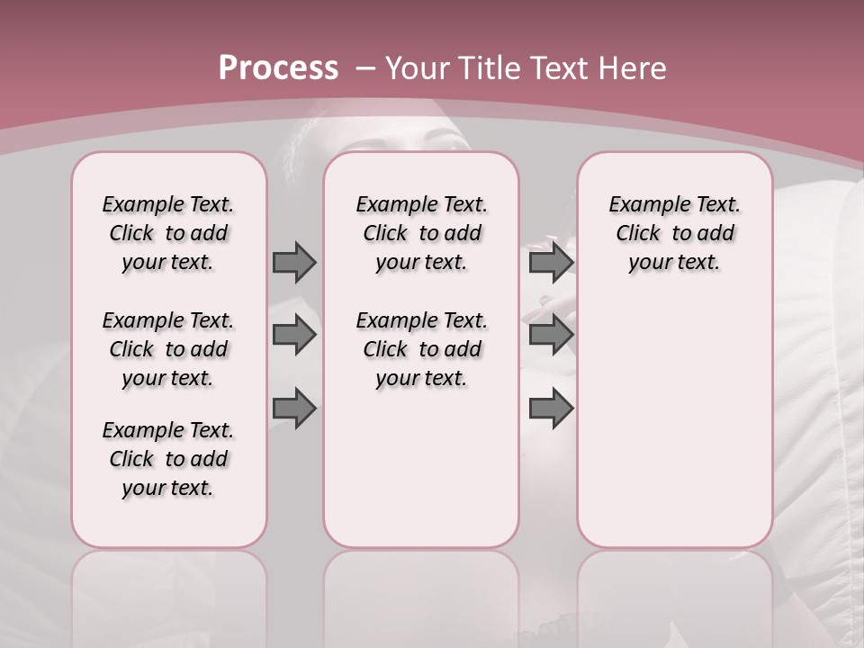Fur Women Suit PowerPoint Template