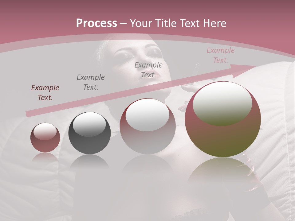 Fur Women Suit PowerPoint Template