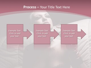 Fur Women Suit PowerPoint Template