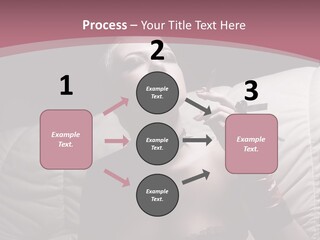 Fur Women Suit PowerPoint Template