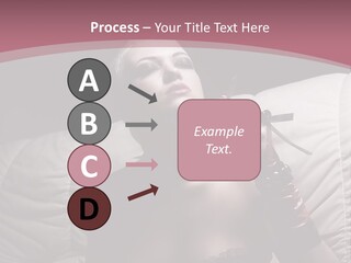 Fur Women Suit PowerPoint Template