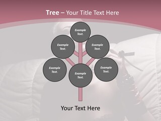 Fur Women Suit PowerPoint Template