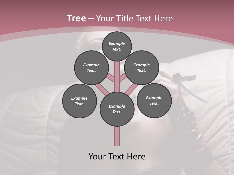 Fur Women Suit PowerPoint Template