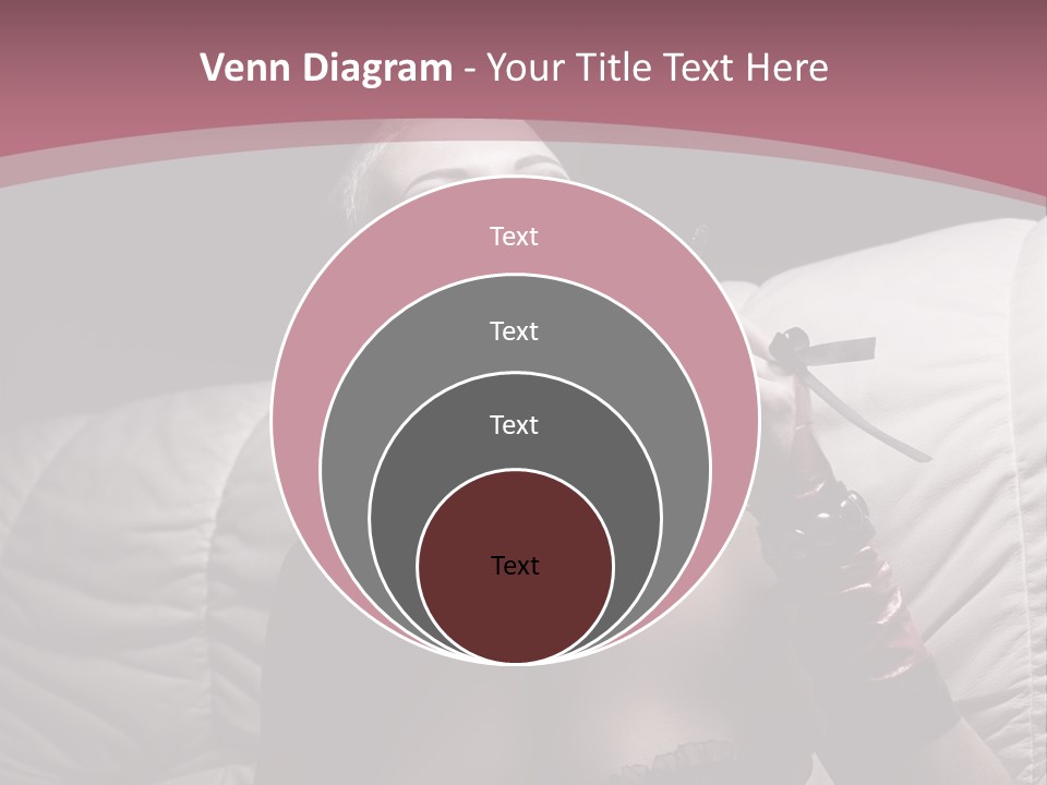 Fur Women Suit PowerPoint Template