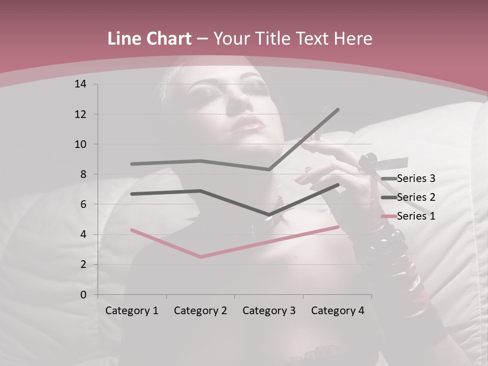 Fur Women Suit PowerPoint Template