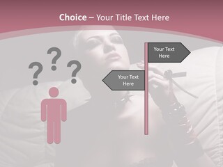 Fur Women Suit PowerPoint Template