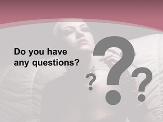 Fur Women Suit PowerPoint Template