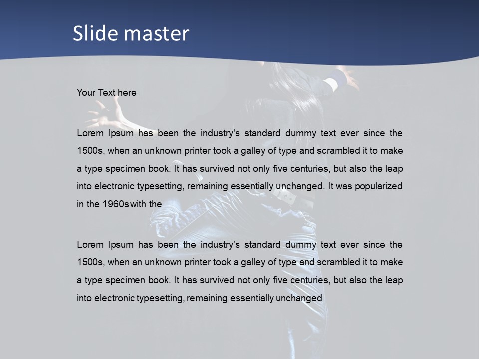 Music Beautiful Style PowerPoint Template