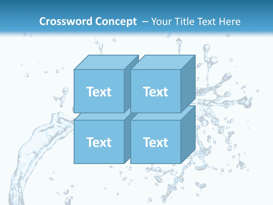 Liquid Clean Transparent PowerPoint Template