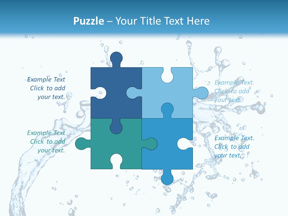 Liquid Clean Transparent PowerPoint Template