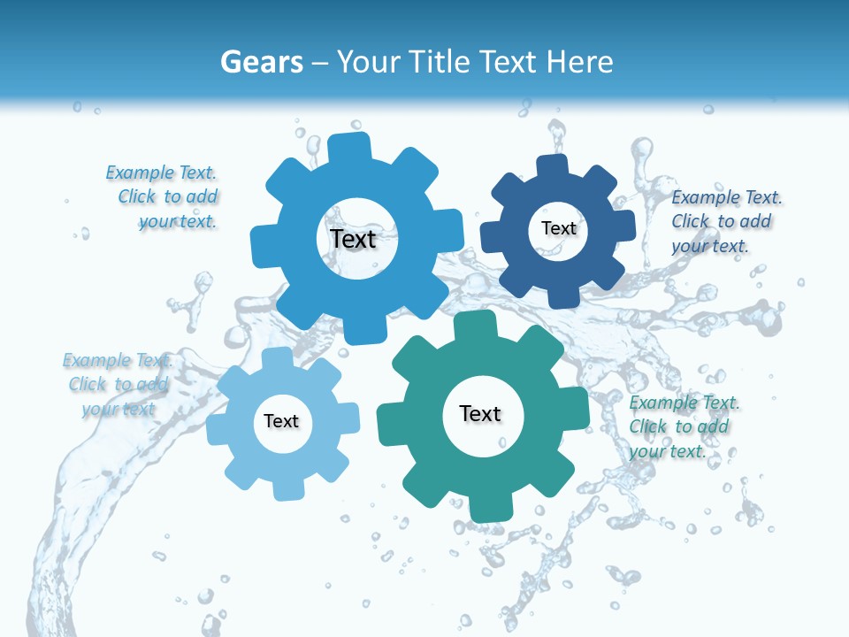 Liquid Clean Transparent PowerPoint Template