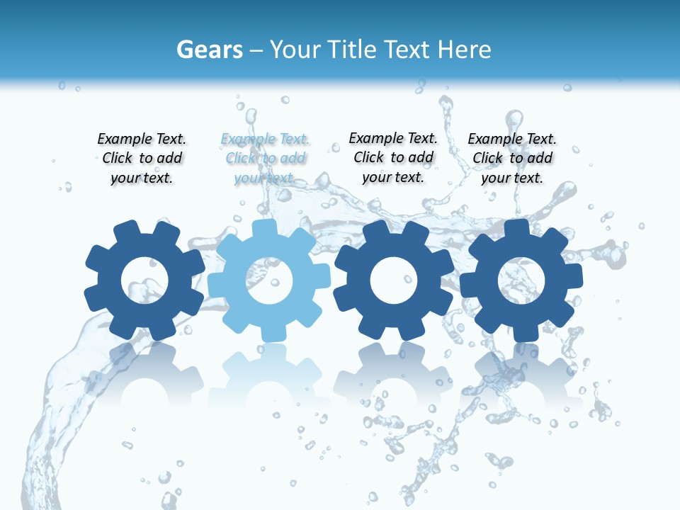 Liquid Clean Transparent PowerPoint Template