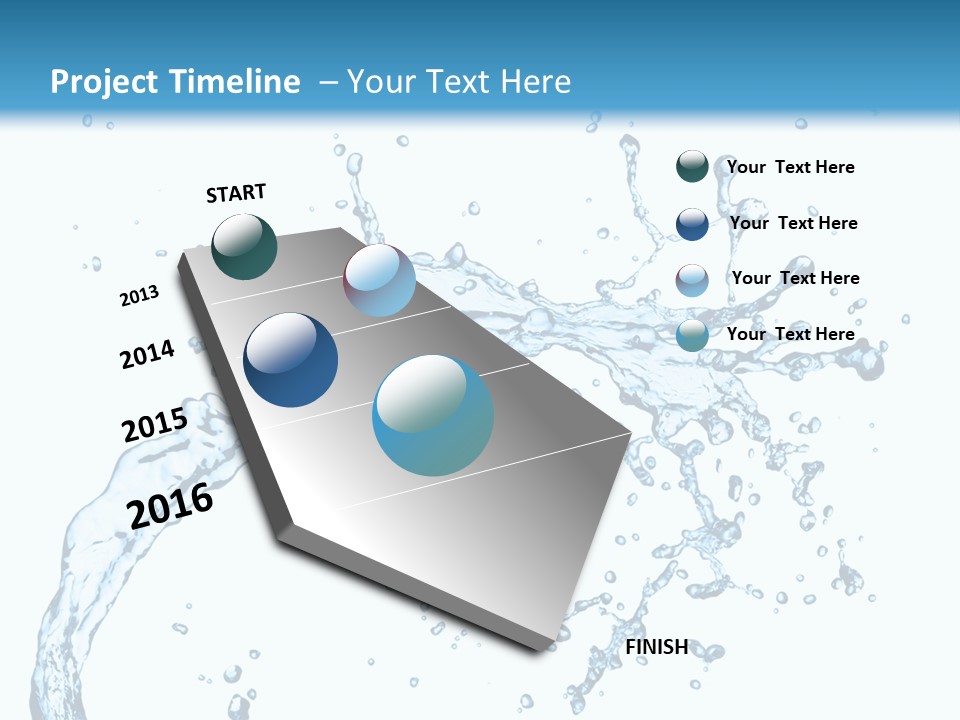 Liquid Clean Transparent PowerPoint Template