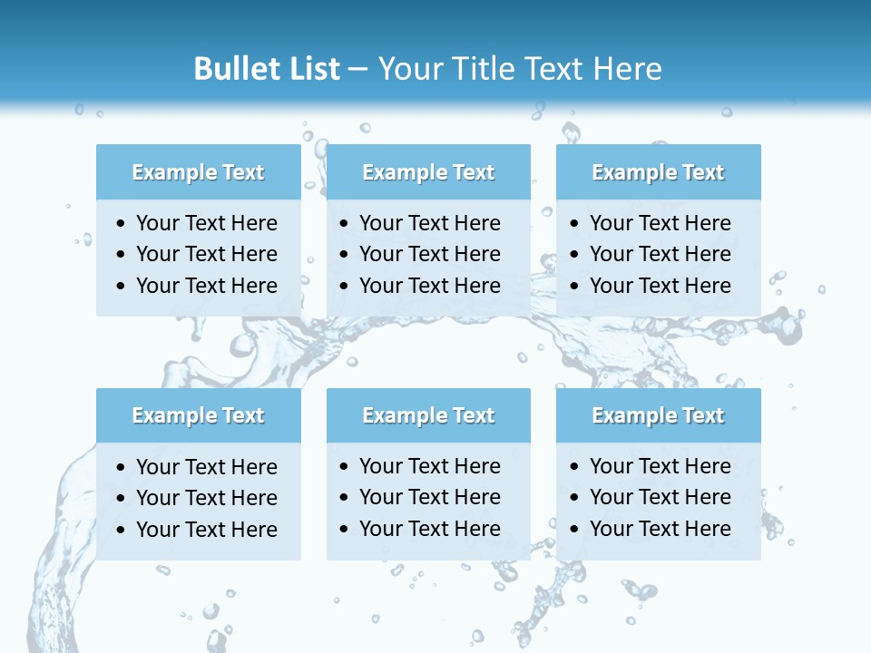 Liquid Clean Transparent PowerPoint Template