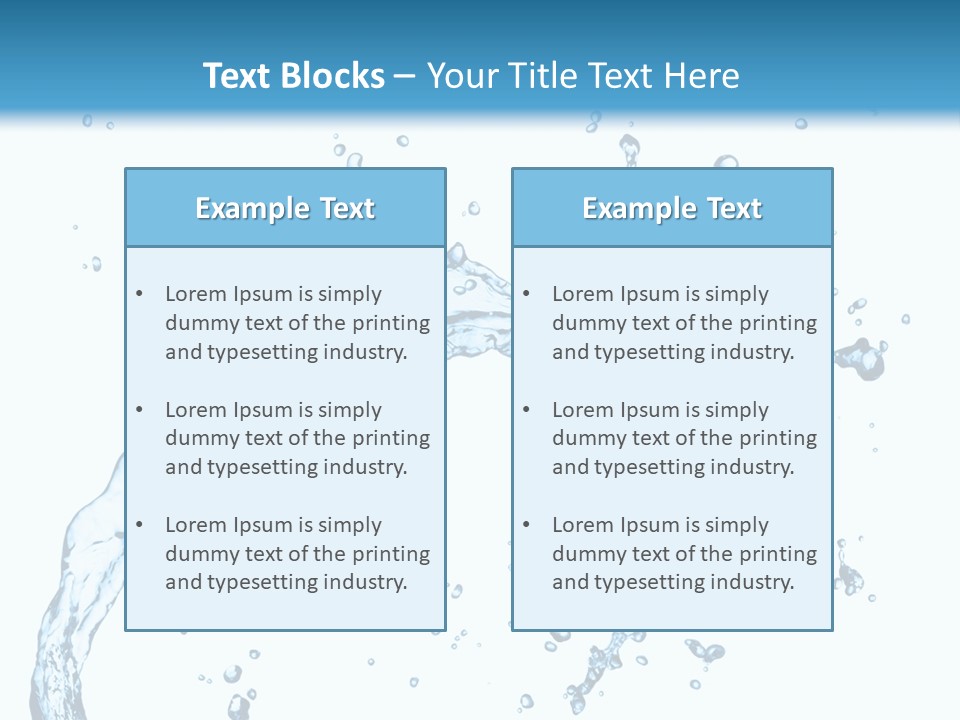 Liquid Clean Transparent PowerPoint Template