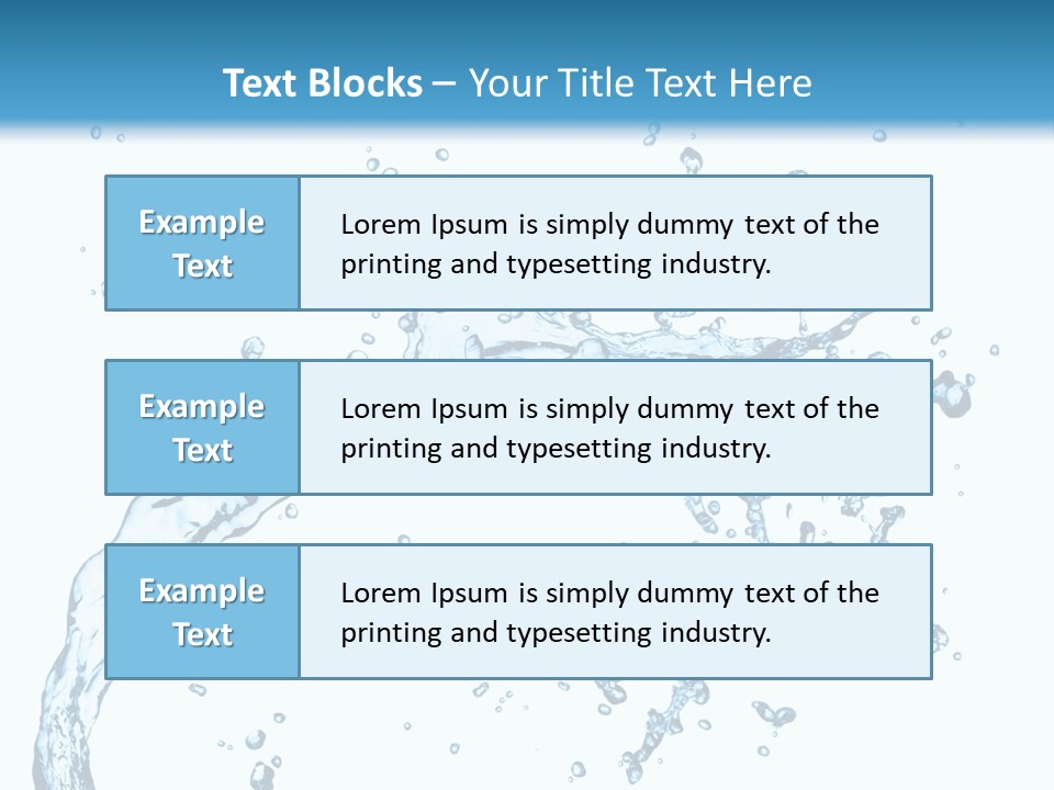 Liquid Clean Transparent PowerPoint Template