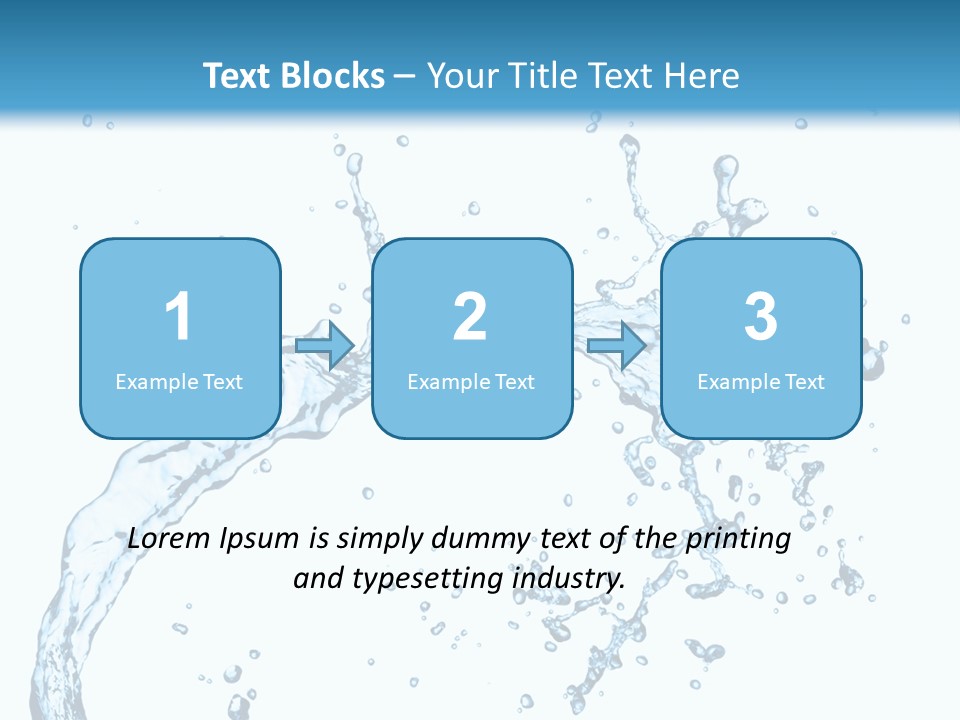 Liquid Clean Transparent PowerPoint Template