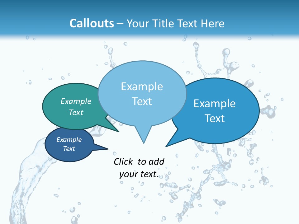 Liquid Clean Transparent PowerPoint Template