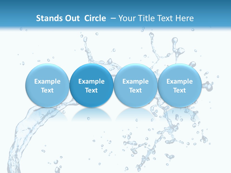 Liquid Clean Transparent PowerPoint Template
