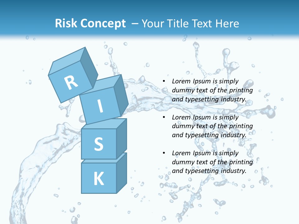 Liquid Clean Transparent PowerPoint Template