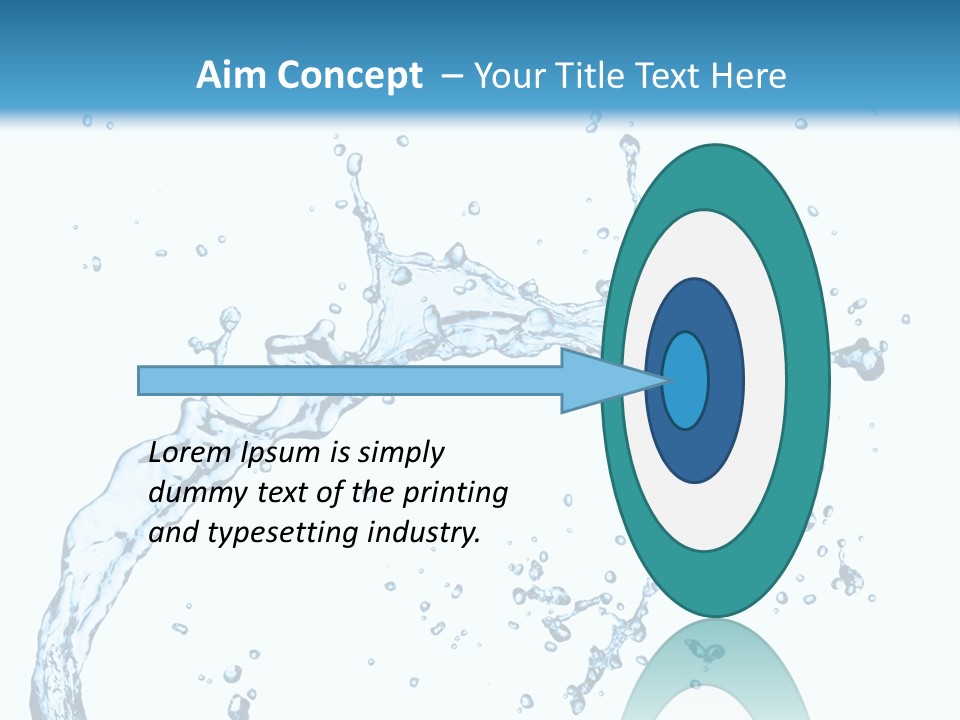 Liquid Clean Transparent PowerPoint Template