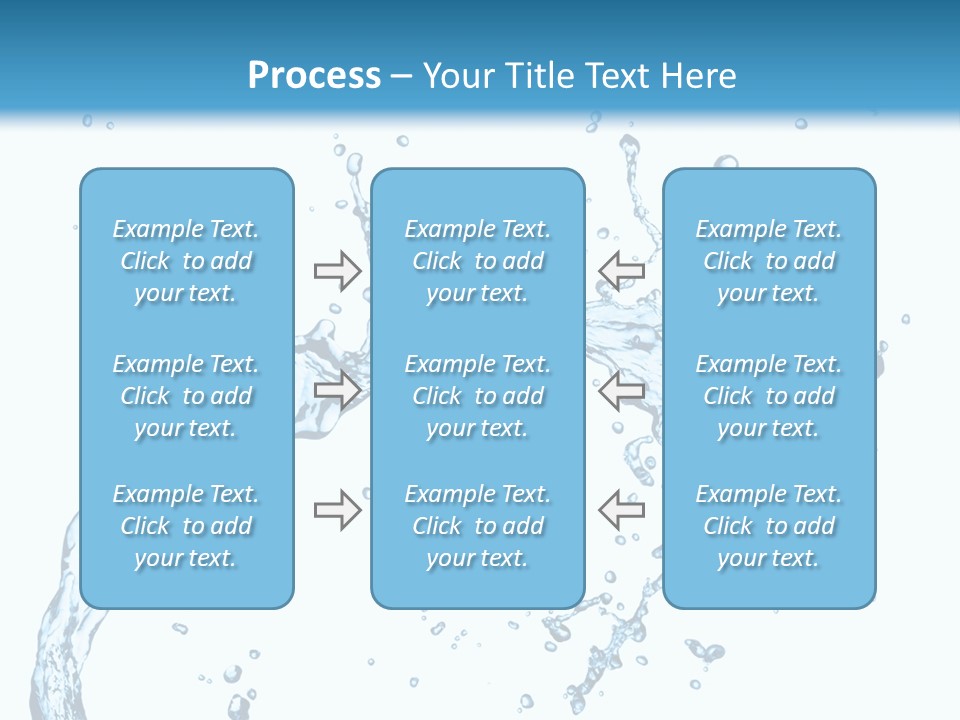 Liquid Clean Transparent PowerPoint Template