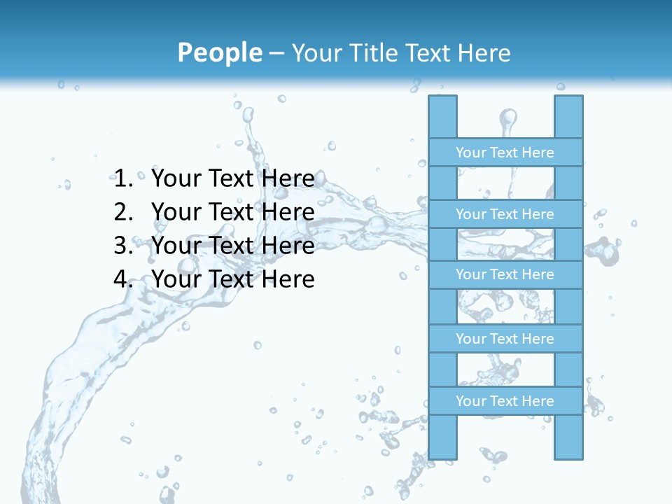 Liquid Clean Transparent PowerPoint Template