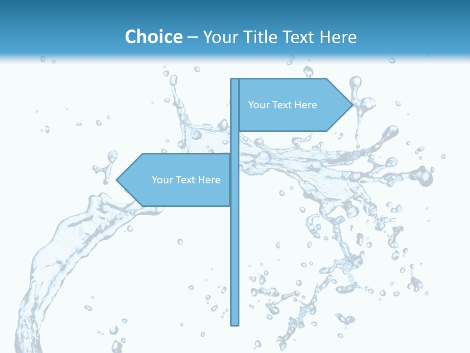 Liquid Clean Transparent PowerPoint Template