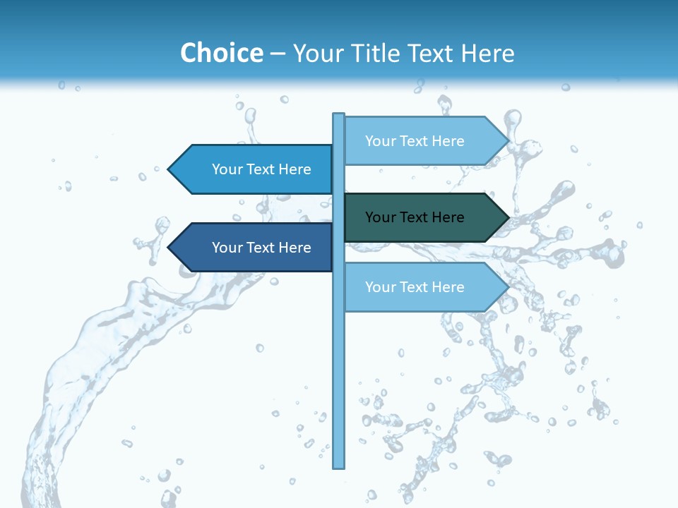 Liquid Clean Transparent PowerPoint Template