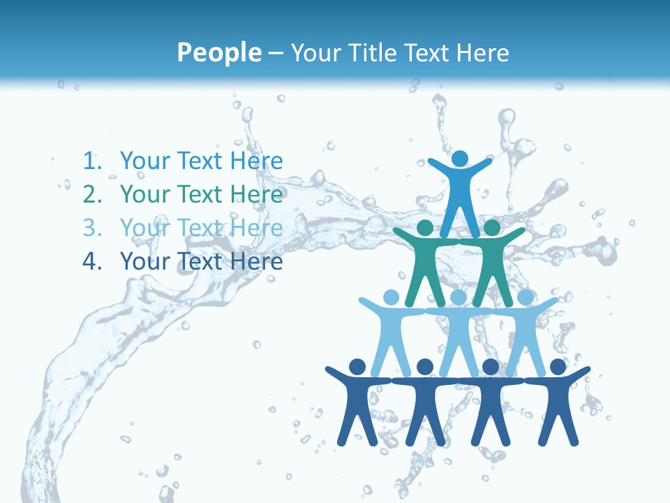 Liquid Clean Transparent PowerPoint Template