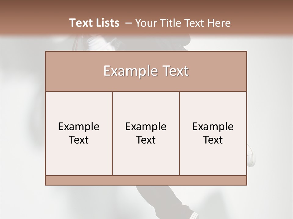 A Man In A Suit Jumping In The Air PowerPoint Template