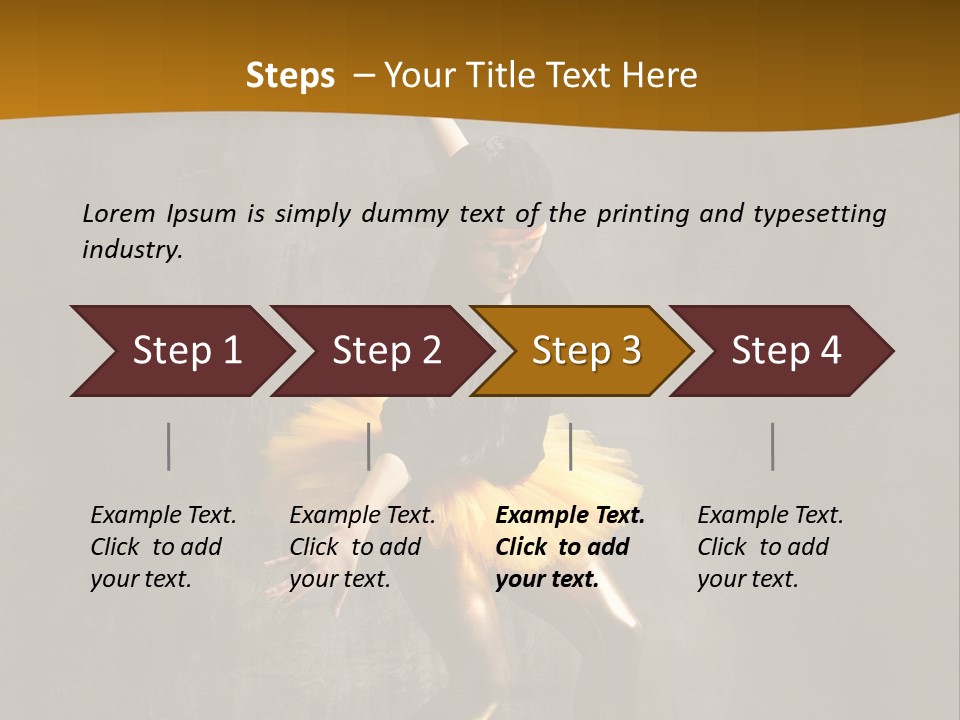 Grace Fashion One PowerPoint Template