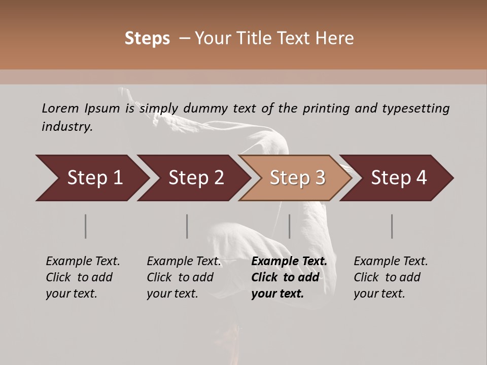 Breakdance Agility Headstand PowerPoint Template