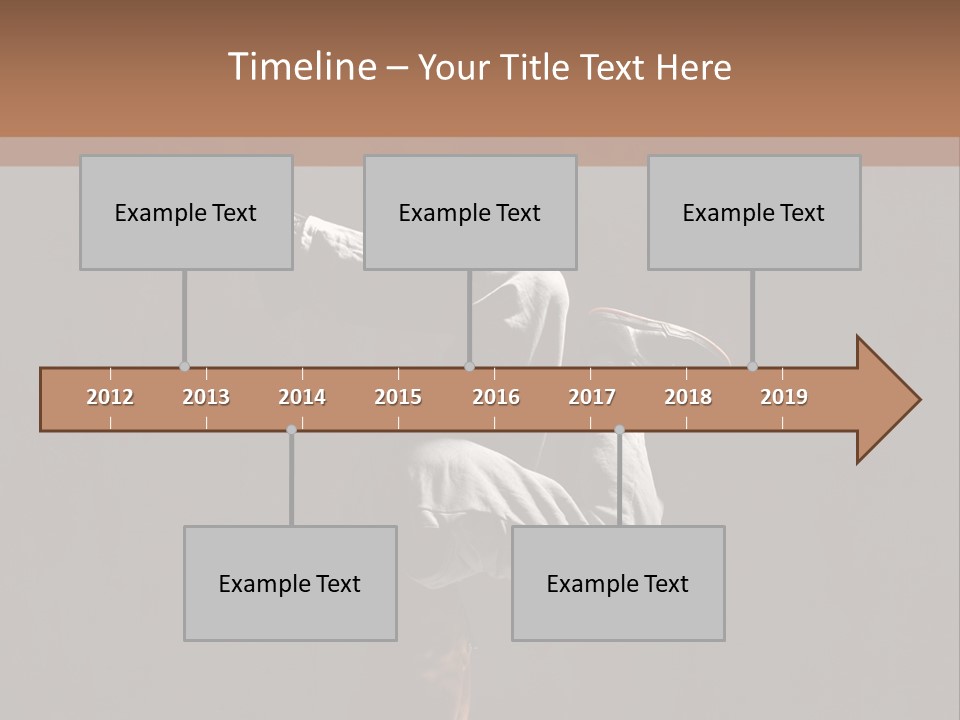 Breakdance Agility Headstand PowerPoint Template