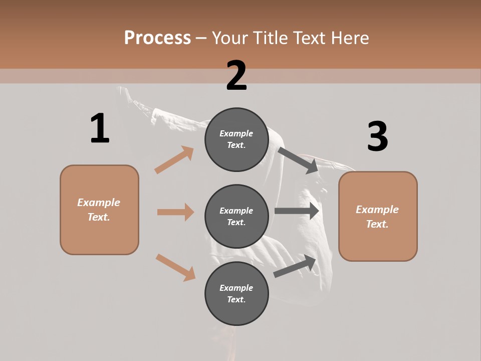 Breakdance Agility Headstand PowerPoint Template