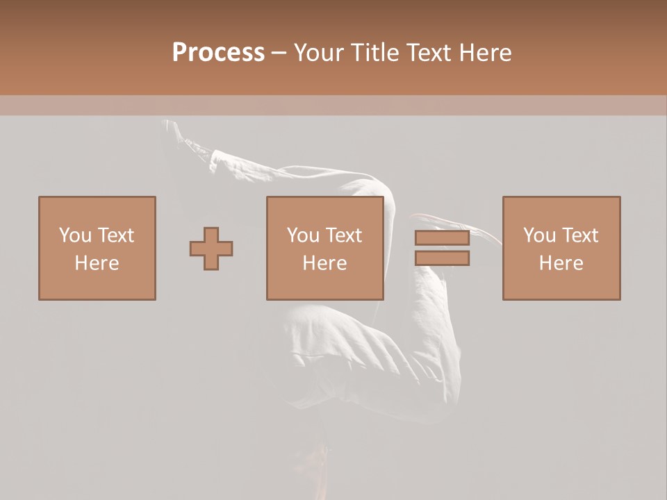 Breakdance Agility Headstand PowerPoint Template