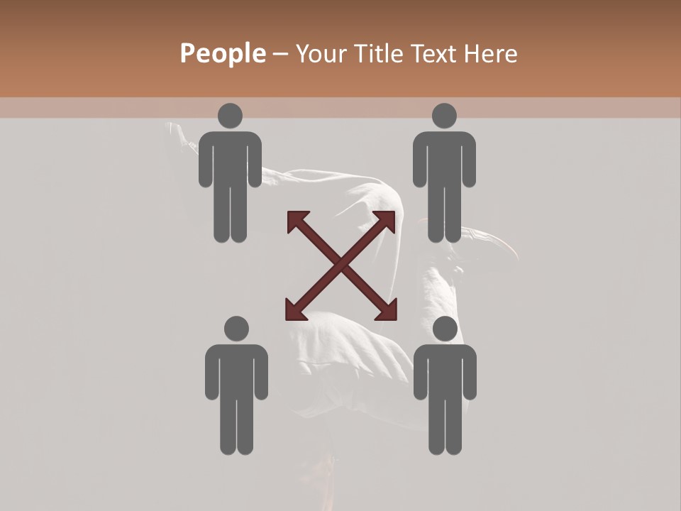 Breakdance Agility Headstand PowerPoint Template