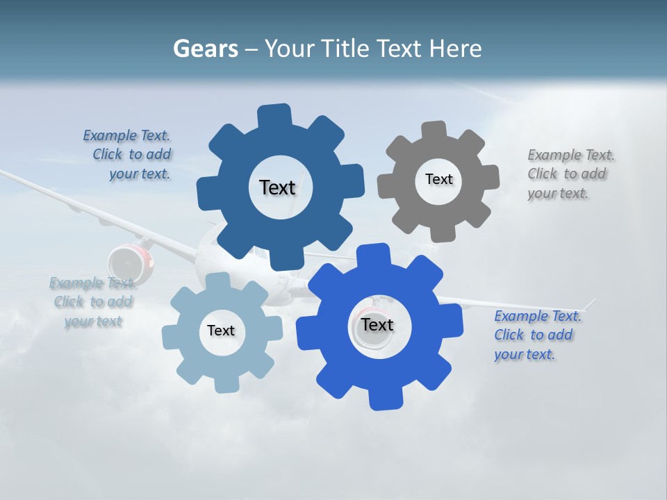 Air Travel Elevate PowerPoint Template