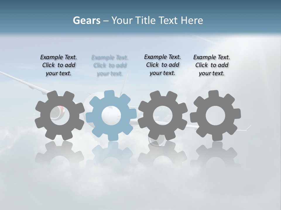 Air Travel Elevate PowerPoint Template